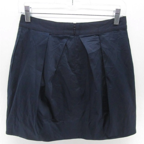 J. Crew Taffeta Marvell’s Lined Mini Skirt, Size: 8, Color: Navy - Picture 11 of 11